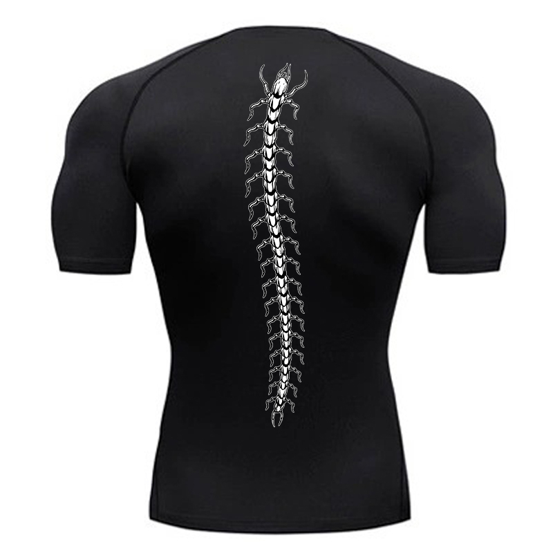 Rash Guard - Camisas de compresión gráficas para hombres,