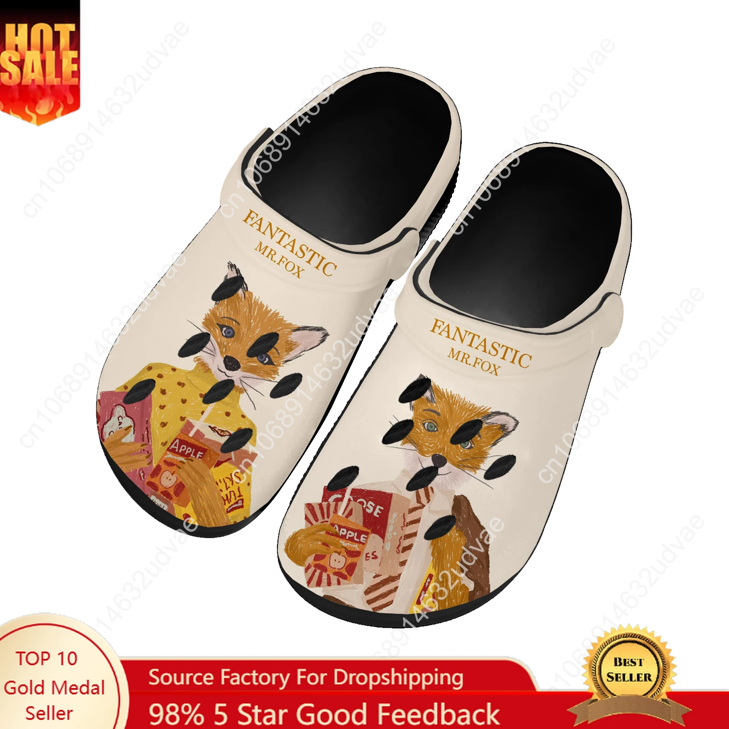 Water Shoes - Fantásticas zapatillas de agua Mr Fox
