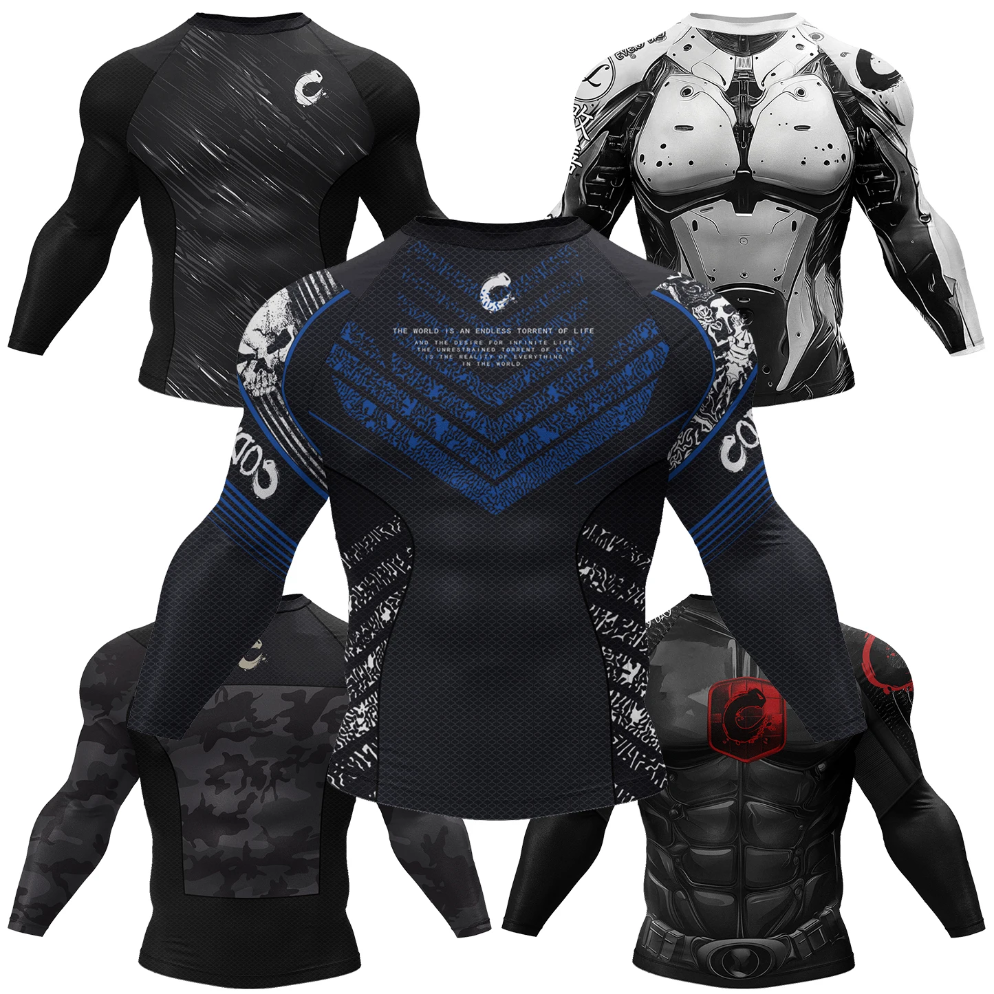 Camiseta de manga larga para h - Rash Guard reseña y precio