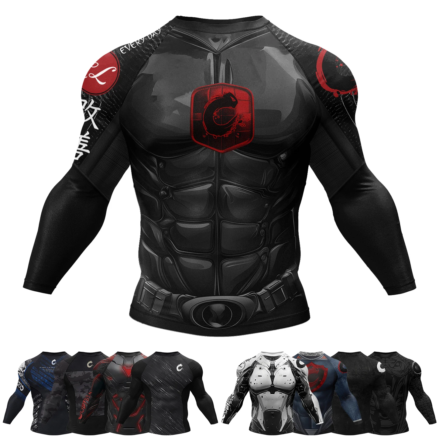 Camiseta de manga larga para h - Rash Guard reseña y precio
