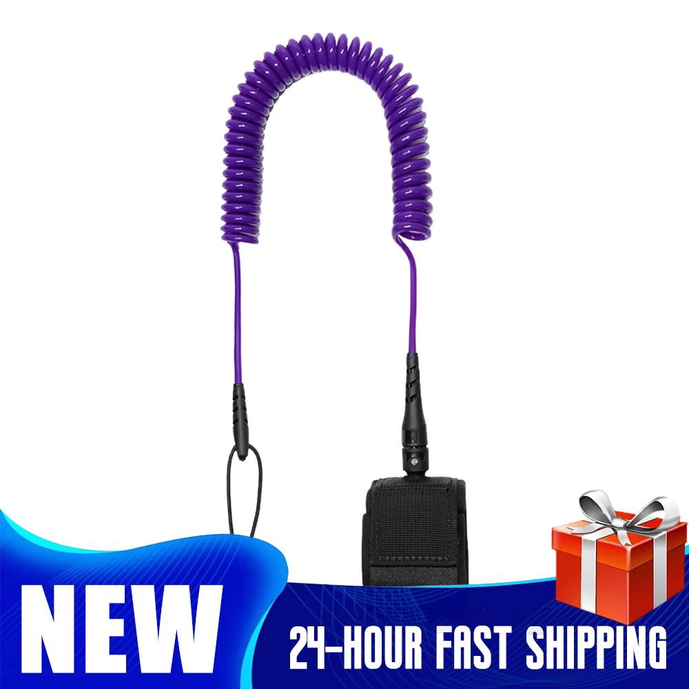 Correa de seguridad en espiral - Surfboard Leash reseña y precio