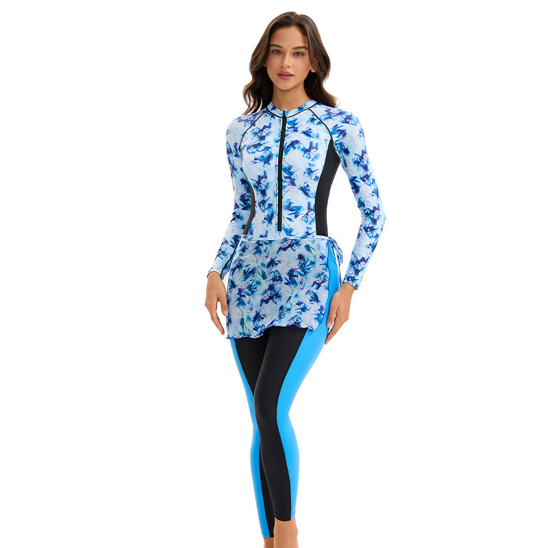 Nuevo traje de baño de dos pie - Rash Guard reseña y precio
