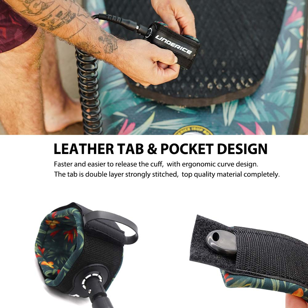 Correa de Tobillo para SUP y S - Surfboard Leash reseña y precio