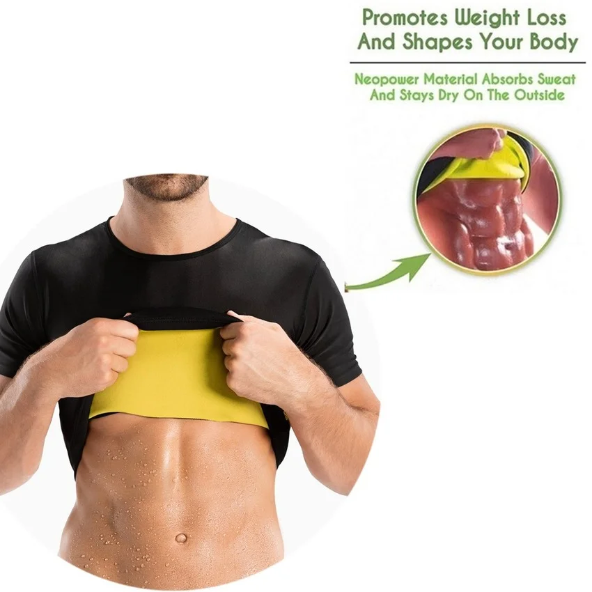 Camisetas de Sauna para hombre - Wetsuit Men reseña y precio