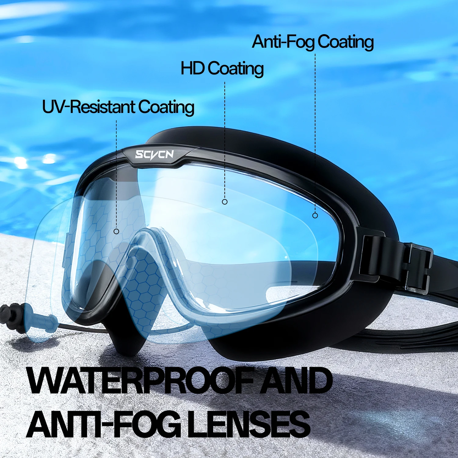 Gafas de Natación SCVCN Profes - Goggles Swim reseña y precio