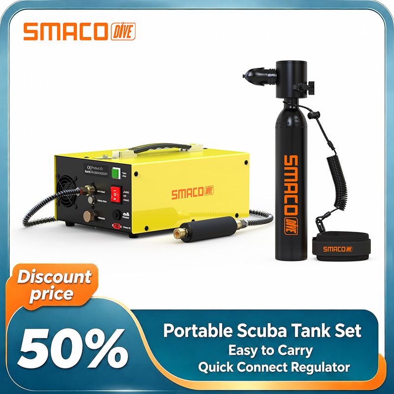 SMACO Mini Equipo de Buceo Por - Snorkel Set reseña y precio